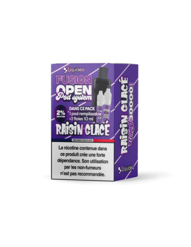 Pod Liquideo Fusion Open 30K - Raisin...