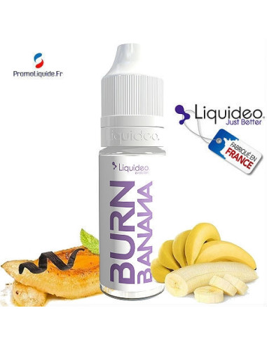 E-liquide Liquideo – Burn Banana 10ml...