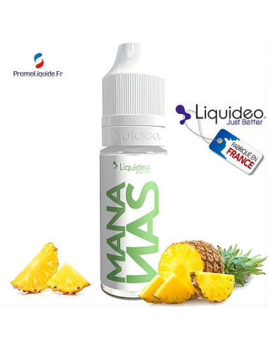 E-liquide Liquideo – Mananas 10ml x15