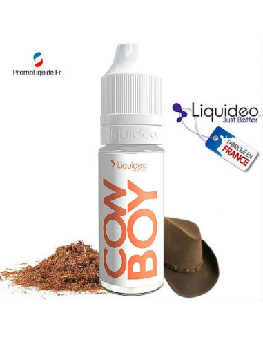 E-liquide Liquideo – Cowboy 10ml x15